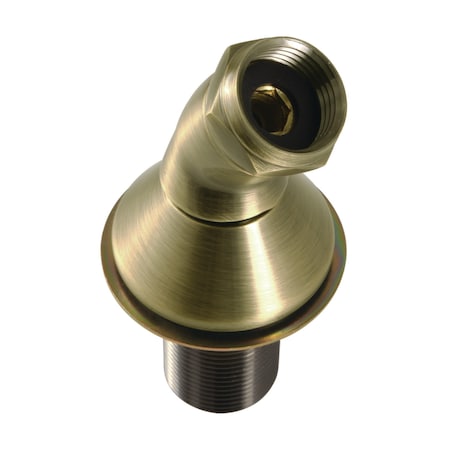 Kingston Brass Deck Mount Hand Shower Holder for Roman Tub Faucet, Antique Brass KSHK53